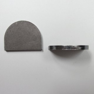Anschweißkappen 2mm, 50 Stk./Pkg