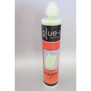 Glue-U Shufill Silikon Polster 20 Shore A grün, 250 ml