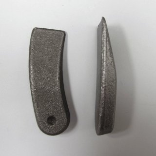 Voll-Aufschweißkeile 8mm rechts