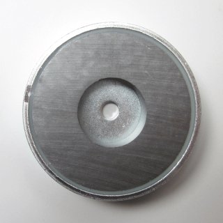 Magnet Ø63mm mit Bohrung