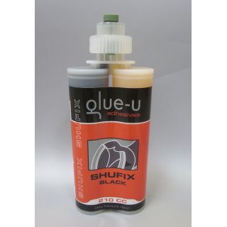 Glue-U Shufix Fast Set 210ml, schwarz