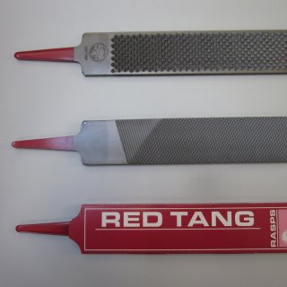 Hufraspel Heller Red Tang mit Angel L: 350 mm B: 43mm