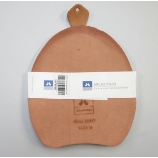 Mustad Leder-Keilplatte Gr. 6 (190x165x3;7)