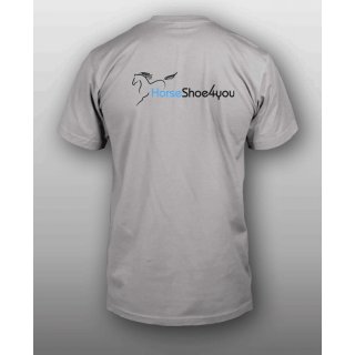 T-Shirt Langarm grau Born to be a Farrier Gr. XL