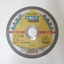 Trennscheibe A 960 TZ gerade, 125 x 22,23 x 1; 25 Stk/Pkg