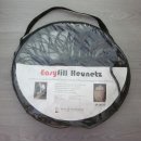 Heunetz schwarz, leicht befllbar