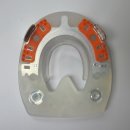 Duplo Standard mit Seitenkappen und Gewinde oval Gr. 142