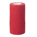 Bandagen selbsthaftend, Breite 10cm x Lnge 4,5m, rot