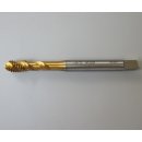 Maschinengewindebohrer mit Spiralnut W3/8 + TIN Beschichtung